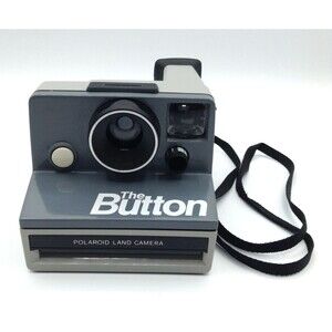 Vintage Polaroid The Button Land Camera Instant Film Retro Photography Untested